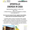 Sportello Energia in Casa_volantino inaugurazione