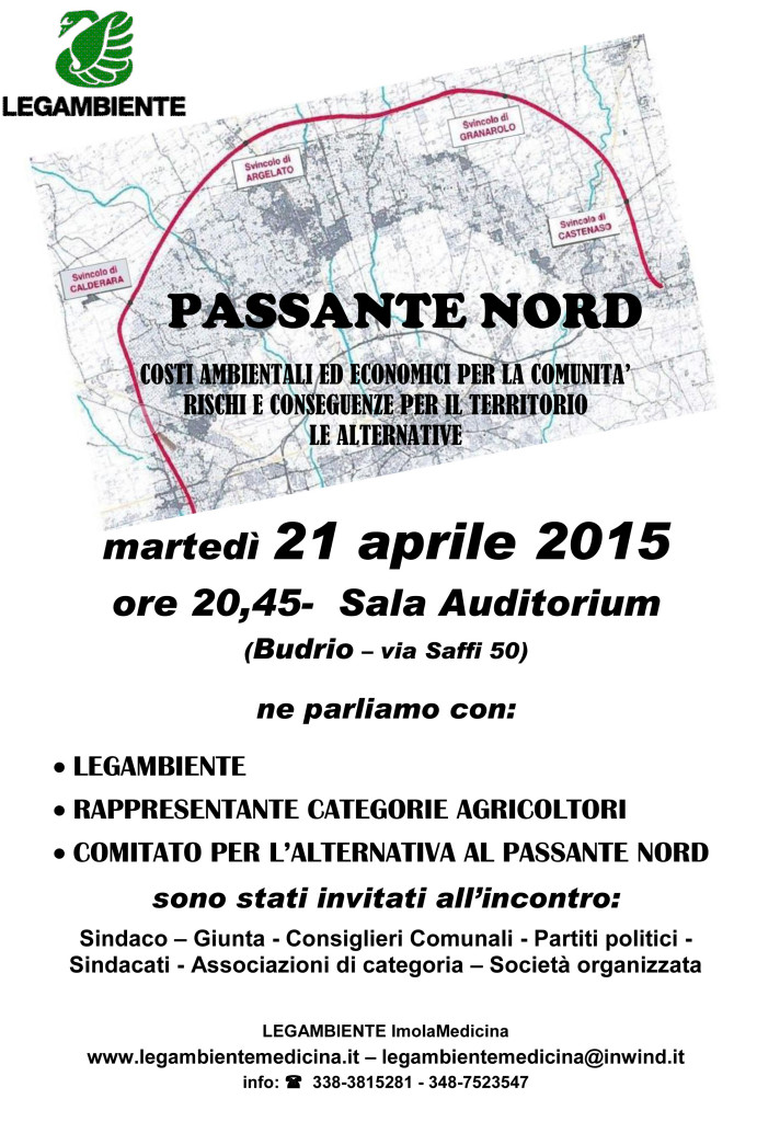 PASSANTE NORD budrio 21-04-15